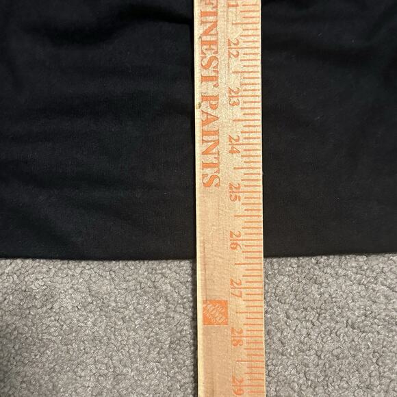 Max Mara Women 8 Skirt Pencil Gathered White Tag Summer Wool Black - Picture 6 of 6